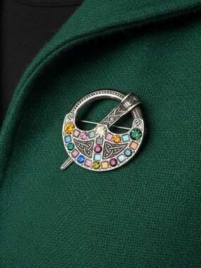 Vintage Miracle Celtic Brooch